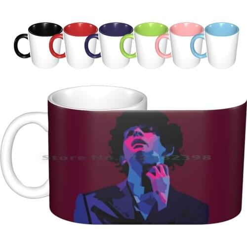 Matty Healy Ceramic Mugs Coffee Cups Milk Tea Mug Matty The 1975 Matt Healy Band Fandom Fanart Brit Pop Band Matthew Healy