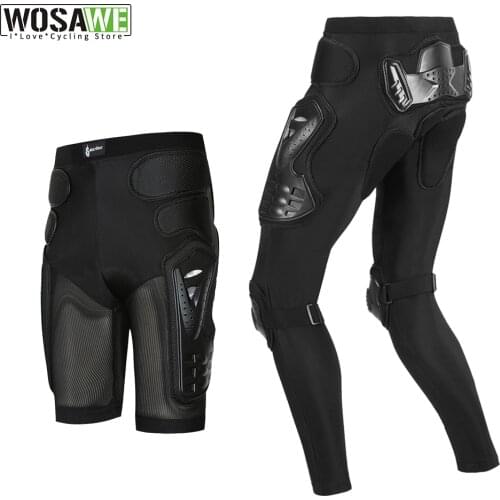 WOSAWE Outdoor Sports Protective Hip Butt Pad Ski Snowboard Skateboard Armor Pants Anti Slip Knee Pad Motorcycle Knee Protector