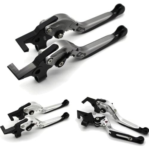 With logo Motorcycle Frame Ornamental Foldable Brake Handle Extendable Clutch Lever For HONDA NC750 S/X Black Spirit