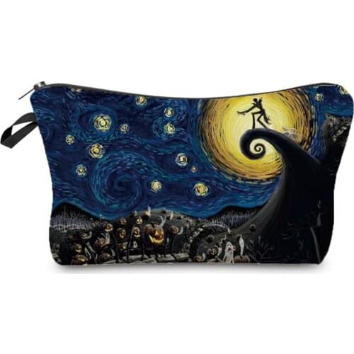 Halloween Candy Bag Pretty Fashion Makeup Bag Hot Sale Pencil Cases High Quality Cosmetic Bag Portable Wash Bag Cool Womens Bag