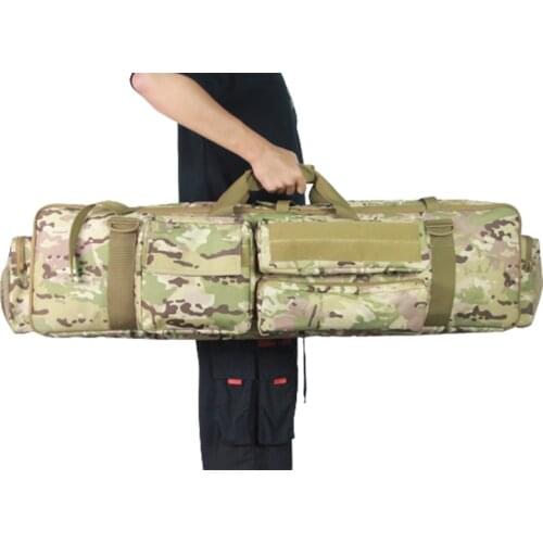 Tactical Gun Bag Molle Military Hunting M249 Shooting Rifle Backpack Outdoor Gun Carrying Protection Case Hunting Accessorie