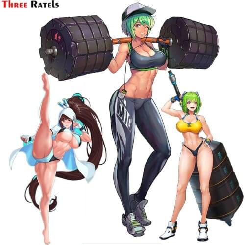 Three Ratels F409 Mighty And Tiequan From Last Origin Sticker For Car Cover Decorative Auto Accessories Vinyl Laptop Decal Decor