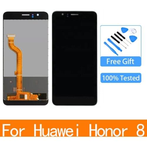 5.2" For Huawei Honor 8 LCD Display Touch Screen Digitizer With Frame For Huawei FRD-L19 FRD-L09 FRD-L14 Replacement Parts