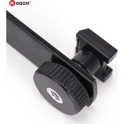 1/4" Camera Hot Shoe Flash Bracket Flash Digital Mount Tripod For DSLR SLR DC Camera Video DV Camcorder