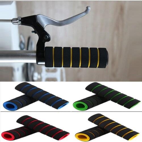 1Pair Foam Foam Grip Cover For Bicycle Racing Motorcycle Handlebar Non-slip Soft Handlebar Mountain Bike Grip Cover