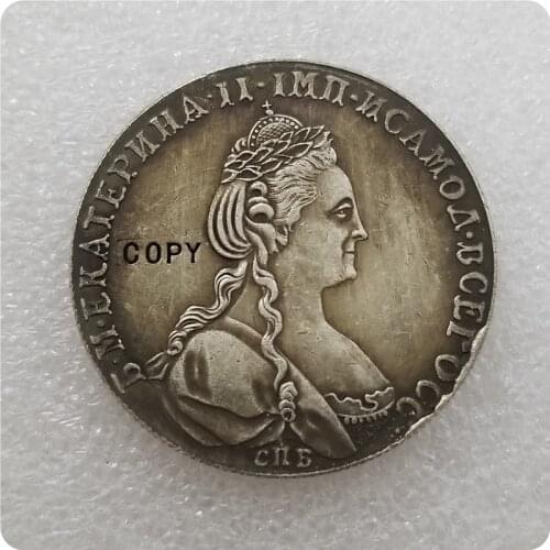1 ROUBLE 1780 RUSSIA Copy Coin commemorative coins-replica coins medal coins collectibles