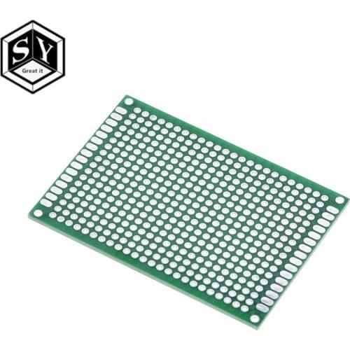 1PCS Great IT Double side Prototype PCB Tinned Universal board 5x7 5*7cm green