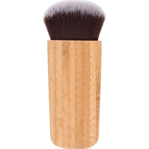1pc Bamboo Blush Brush Women Blusher Foundation Powder Makeup Brush Professional Cosmetic Tool Pincel Maquiagem
