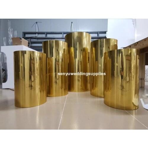 1pcs Wedding Backdrop gold Arch Decoration Arch Wedding Backdrops For Wedding Decoration Stage Decoration senyu1727