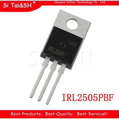 10PCS IRL2505PBF TO-220 IRL2505 TO220 new MOS FET transistor