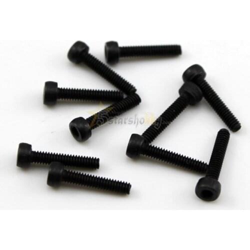 10 PCS M2*10 MM Hexagon socket screws for Heli plane multicopter RC car boat