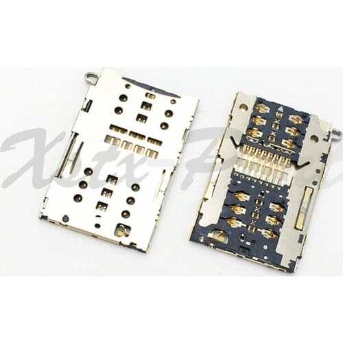 10PCS SIM card Socket Reader Holder Slot Tray Replacement for xiaomi redmi 3 3S 3X