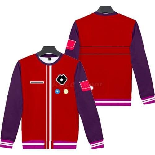 Anime Cosplay WONDER EGG PRIORITY Kawai Rika Sweatshirts Unisex Daily Casual Printed Long Sleeve Tops Pullover XXS-3XL C25M127