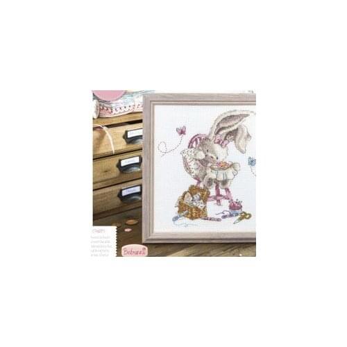Egypt cotton Cross stitch RS cotton self-made small rabbit with no print magazine embroidery
