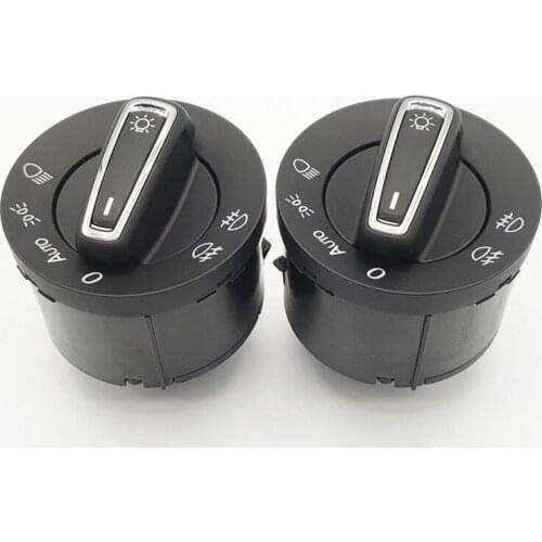 Chrome Headlight Switch Control Fit For Golf MK7 5GG 941 431 D 5GG941431D Internal Parts