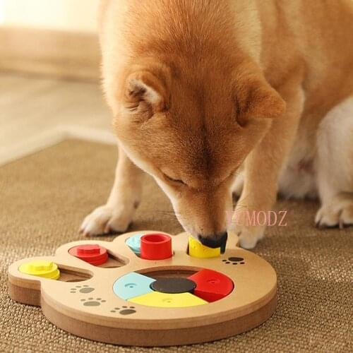 Dog Puzzle Toys Increase IQ Interactive Slow Dispensing Feeder Pet Cat Puppy Training Games Feeding Food Intelligence Toy puppy