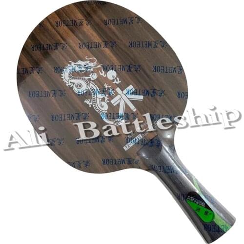 METEOR (Liu Xing) Ebony 5 PRO (TZ17062, 3+2 Ebony, Fast Attack with loop) Table Tennis Blade Racket Ping Pong Bat Paddle