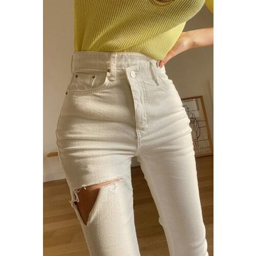 Soft High Waist WomenS Trousers Denim Streetwear Jean Vintage Girls Jeans Woman Pants Pencil Slim Stretch Femme Pantalon Mujer