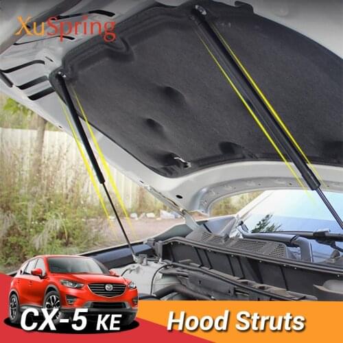 For Mazda CX-5 CX5 2013 2014 2015 2016 KE Car Hood Cover Hydraulic Rod Strut Bars Lift Support Spring Shock Car Accessories