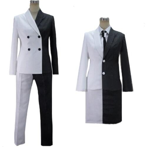 New Arkham Asylum Two-Face Harvey Dent Cosplay Costume