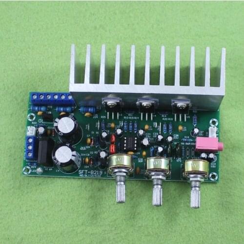 TDA2050 + TDA2030 (C5A1) 60W 2.1-channel Subwoofer Amplifier Board