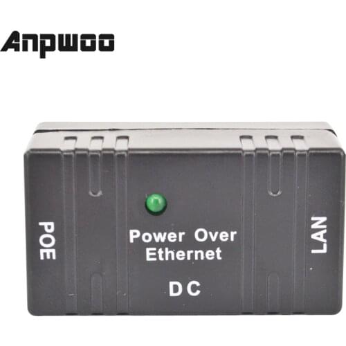 Mini POE Splitter Injector Adapter DC Power Over Ethernet CCTV Accessories RJ45 Passive For LAN Network Surveillance IP Camera