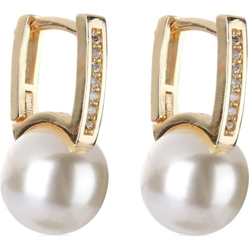 Женские золотые серьги UAXPEO China At AliExpress