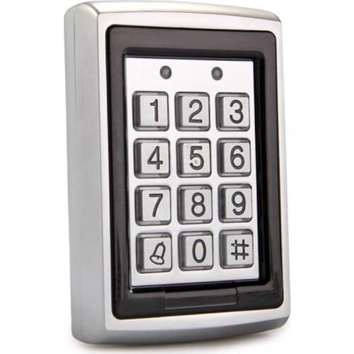Rainproof Door Access Control Controller 125Khz EM Card EM4100 Tk4100 Proximity RFID Reader Keypad