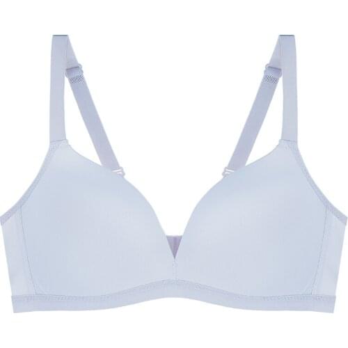 Bras for Women Underwear Seamless Push Up Bra No Wire Top Female Brassiere A B Cup Sexy Three Quarters(3/4 Cup) Lingerie