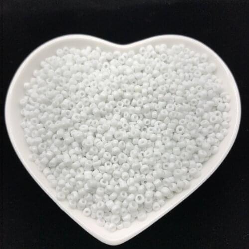 2mm 3mm 4mm White Charm Czech Glass Seed Beads For Jewelry Making DIY Bracelet Necklace Accessories