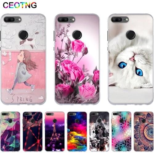 Case for Huawei Honor 9 Honor9 STF-L09 Cover Soft Silicone Back Cover for Huawei Honor 9 Lite Honor9 Lite Case TPU Phone Shells