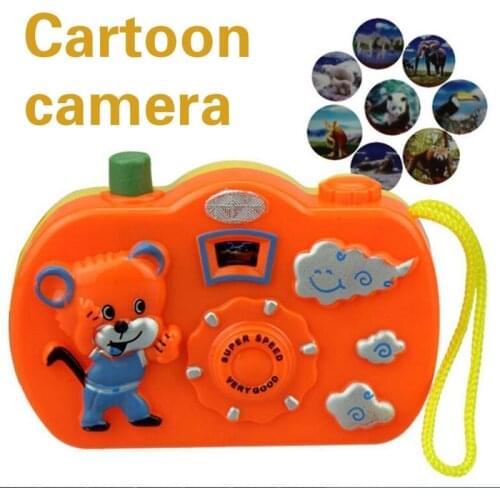 Baby Children Cartoon Camera Projection Animal Model Light Projection Educational Learning Toy Birthday Gift Outdoor Travel Game