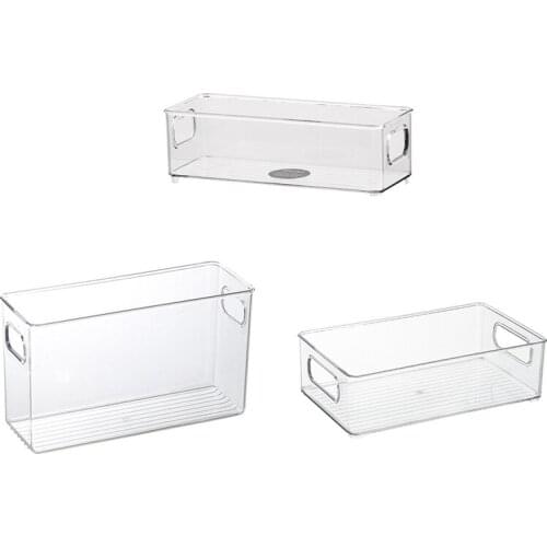 Kitchen Storage Box Refrigerator Keep Fresh Box Portable Vegetable Fruit Multifunctional Plastic Basket Container Tidy Organizer