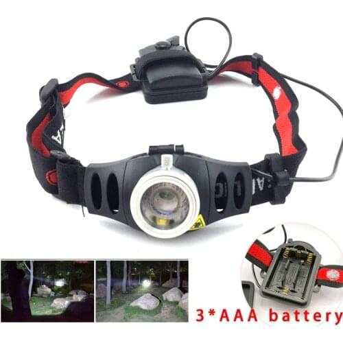 Powerful Led Headlamp Q5 Headlight Zoom AAA Head Torch Lamp Lights frontal Focus lampe frontale Flashlight Lantern for Camping