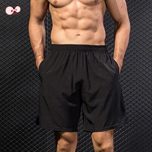 Mens Sports Running Shorts Training Tennis Workout GYM Bodybuilding Shorts Quick Dry Outdoor Jogging Fitness Shorts With Pocket