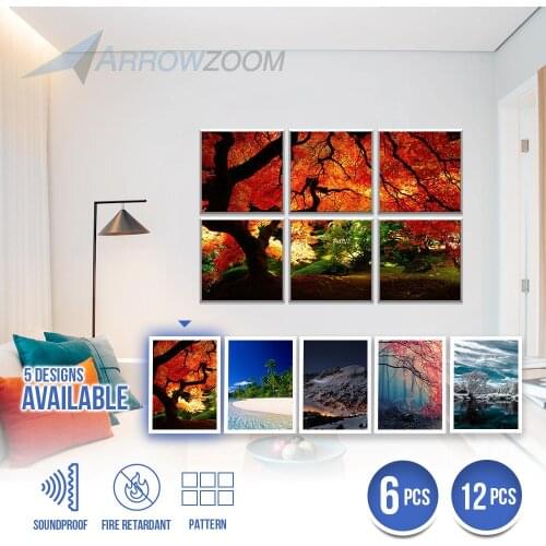 Arrowzoom Nature Wall Stickers Board Photo Display DIY Art Wall Decor Home Decoration Background Wallpaper AZ1228