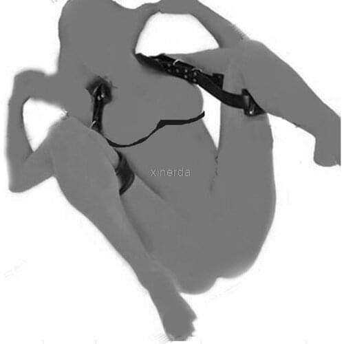 Locks keyed padlocks Bondage Leg Open Restraints Neck Ankle Cuff Straps Chastity game Locks