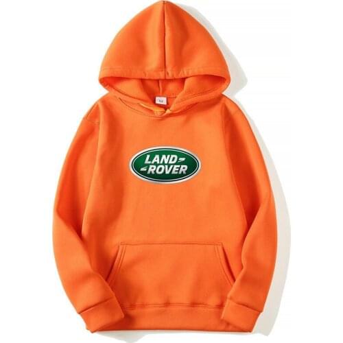 2021 Land Rover New Men Women Couples Fashion Candy Color Multicolor Long-Sleeved Pullover Spring Autumn Essential Hoodie