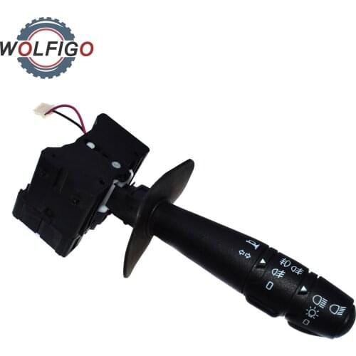WOLFIGO Turn Signal Wiper Steering Column Stalk Indicator Light Switch For Renault Megane Kangoo Express 7701044279 7701045865