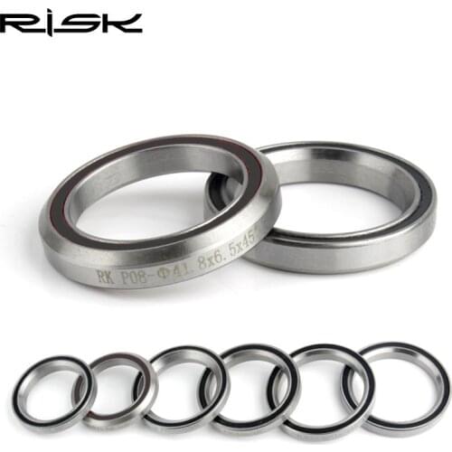 RISK Bicycle Cycling General Headset Repair Bearings For 28.6/44/30mm MTB Mountain Bike Steel Bearing 41/41.8/47/49/51/52mm
