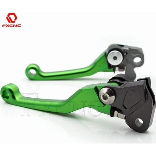 Matt Color Motocross Pitbike Dirt Pit Bike Dirtbike Brake Clutch Lever For Kawasaki KDX250SR KDX 250 SR 1992-1994 Foldable Lever