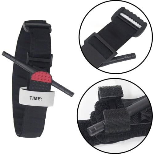 Tactical Tourniquet Survival Outdoor Emergency Bandage Medical Tourniquet Pouch Quick Slow Release Buckle Military First Aid Kit