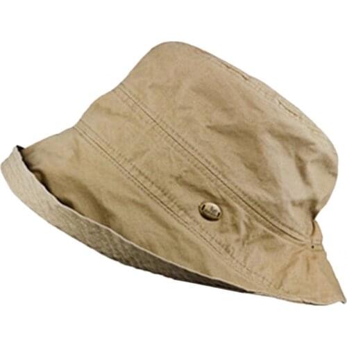 All-matched Skin-friendly Solid Color Warped Edge Travel Hat Fashion Accessories