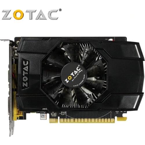 ZOTAC Video Card GeForce GTX 750 1GB 128Bit GDDR5 Graphics Cards for nVIDIA Original Map GTX750-1GD5 Internet Hdmi Dvi VGA