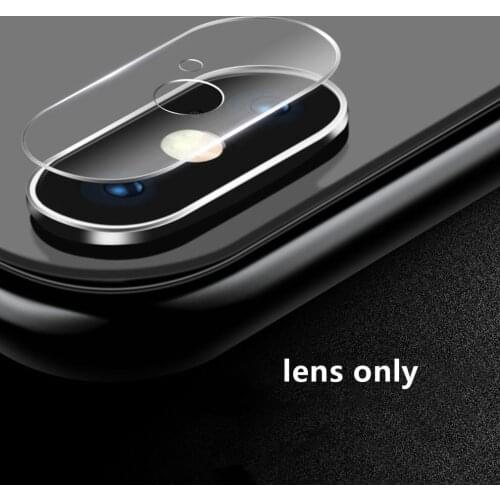 For iPhone XS Max Back Camera Lens Tempered Glass Film For iPhone XS Case Cover Protective Film Glas Lens Screen Protector Boxed