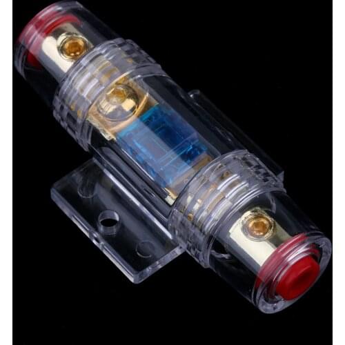 1PCS 60A Fuse-holder Fuse Holder Block For Car Audio Amplifier