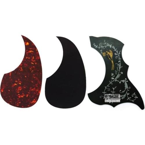 100pcs Guitar Pickguard For 41" 40" Acoustic Guitar Self Adhesive 3 colors
