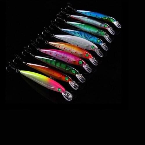 11cm 13g5 colorful Minor lure bait little Bionics fish 10 pcs