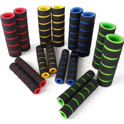 4Pcs Universal Motorcycle Handlebar Brake Clutch Lever Soft Foam Cover Sponge Motorcycle Handle Bar Grips