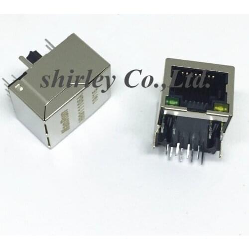 Free Shipping50PCS RJ45 Connector Original HR911105 HR911105A Laser printing network transformer